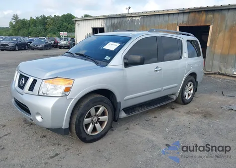 2015 Nissan Armada Sv z USA, uszkodzony, nr VIN 5N1BA0NDXFN614692